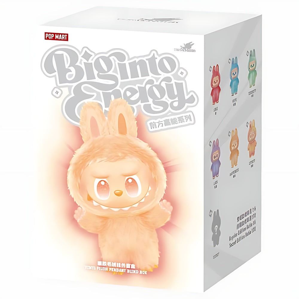 POP MART LABUBU BIG INTO ENERGY VINLY PLUSH - BLIND BOX MYSTERY